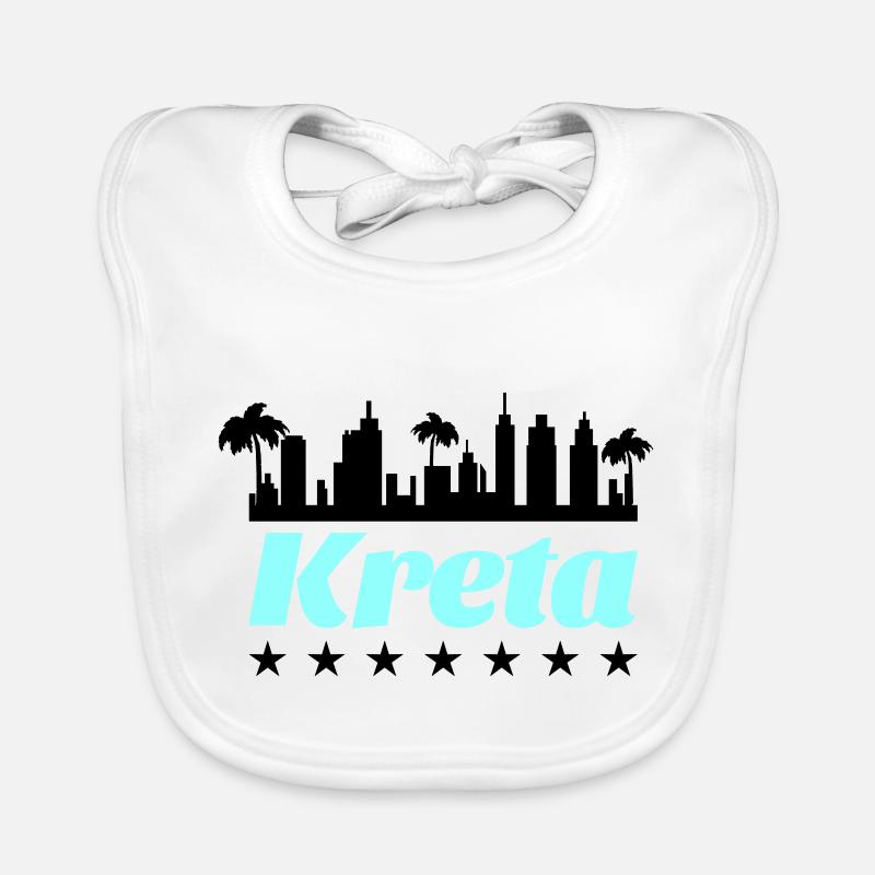 Crète Bavoir bio Bébé