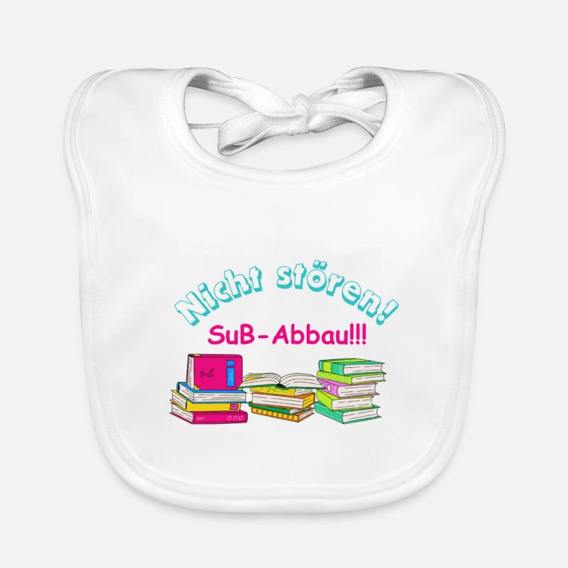 SuB-Abbau - Baby Bio-Lätzchen - Weiß
