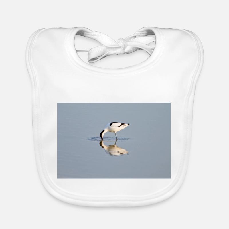 Avocets Hunting Organic Baby Bibs