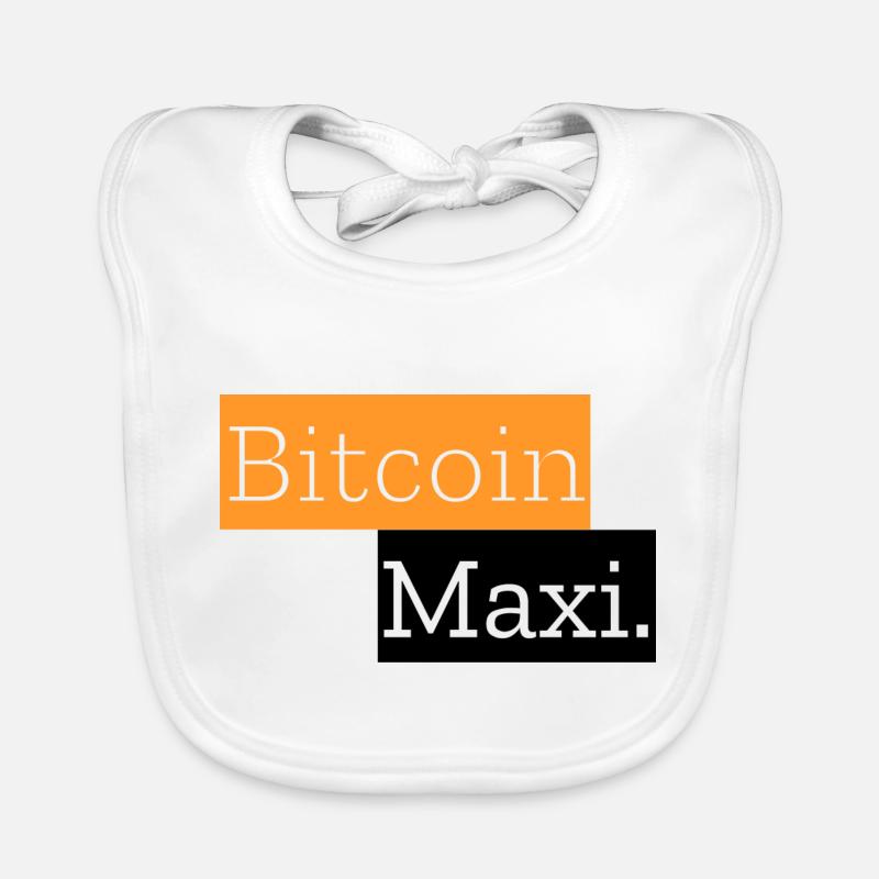 Bitcoin Maxi. Baby Bio-Lätzchen