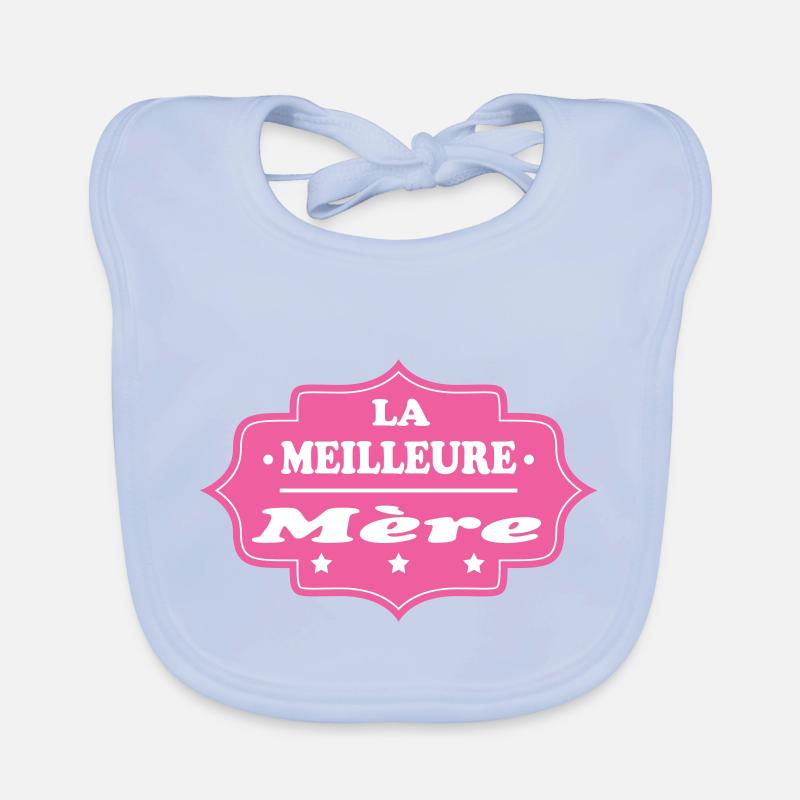 LA MEILLEURE Mère Bavoir bio Bébé