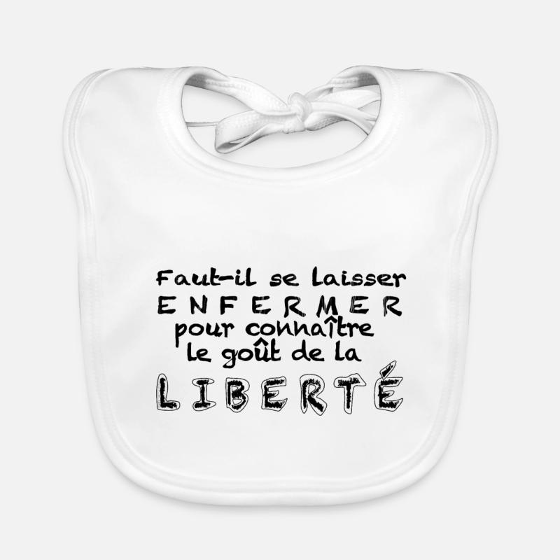 Liberté Bavoir bio Bébé