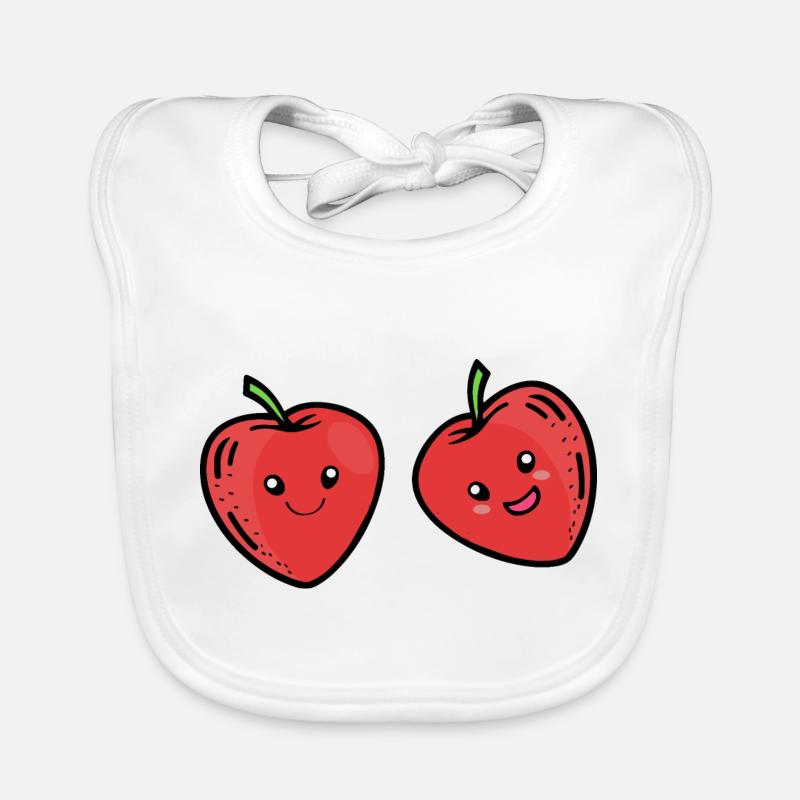 Amis cerises Bavoir bio Bébé