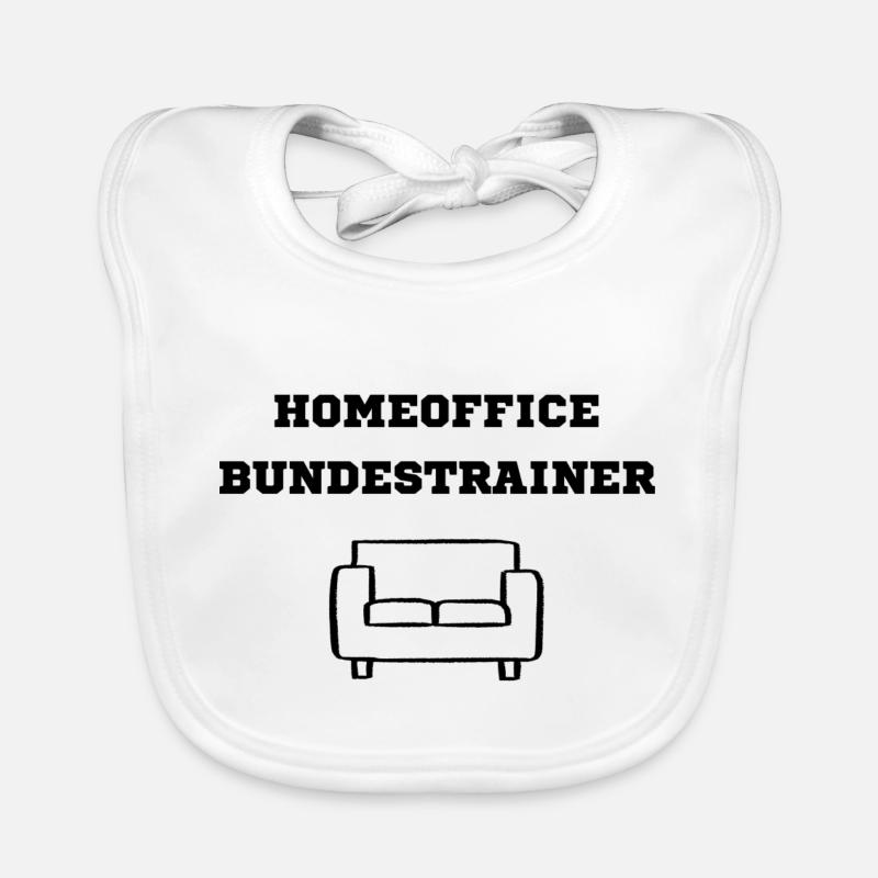 Homeoffice Bundestrainer schwarz Baby Bio-Lätzchen