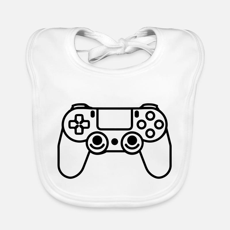 manette de jeux vidéo Bavoir bio Bébé