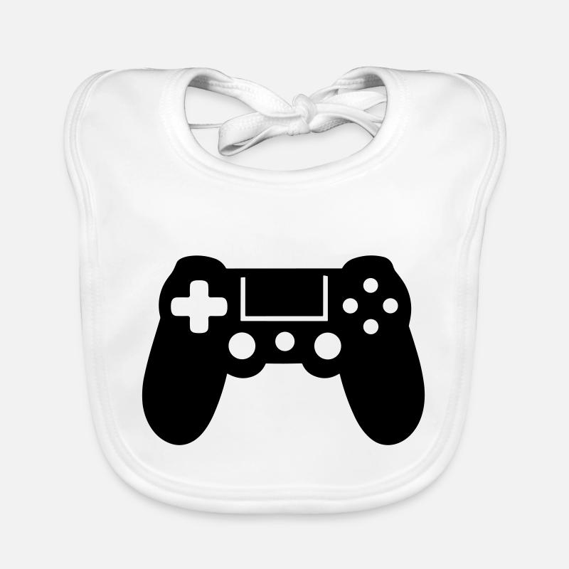 manette de jeux vidéo Bavoir bio Bébé