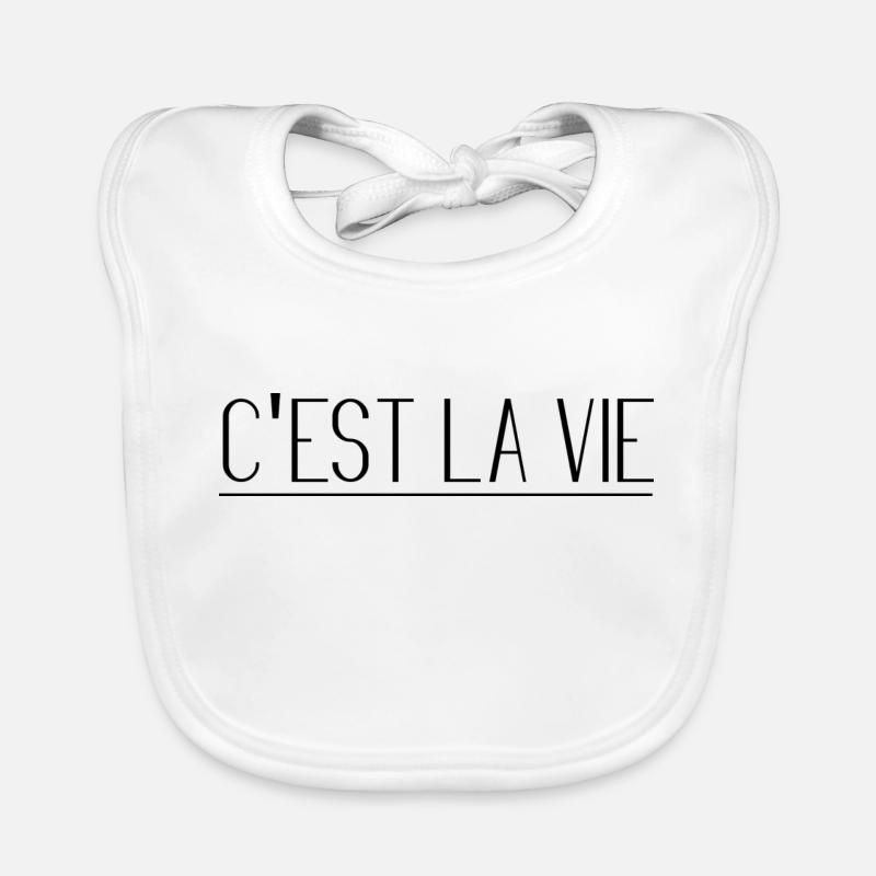 Das ist das Lebenszitat Baby Bio-Lätzchen