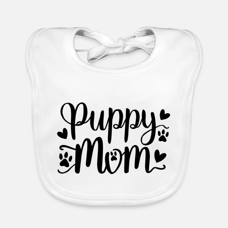 chiot chien Bavoir bio Bébé