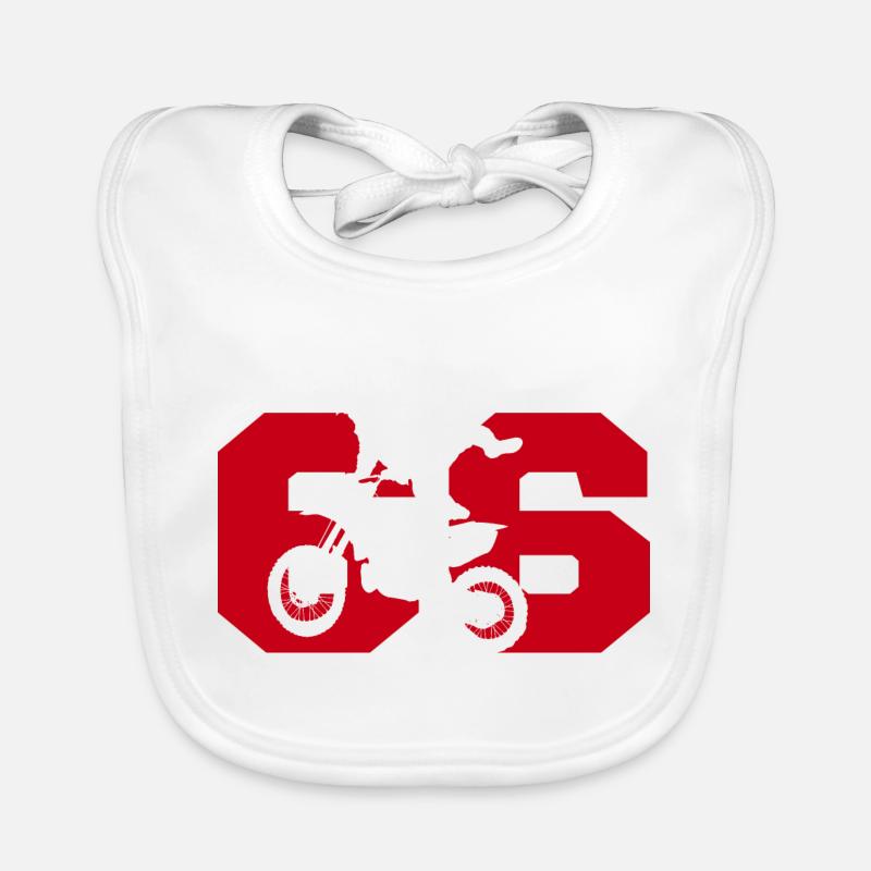 Moto 66 biker Organic Baby Bibs