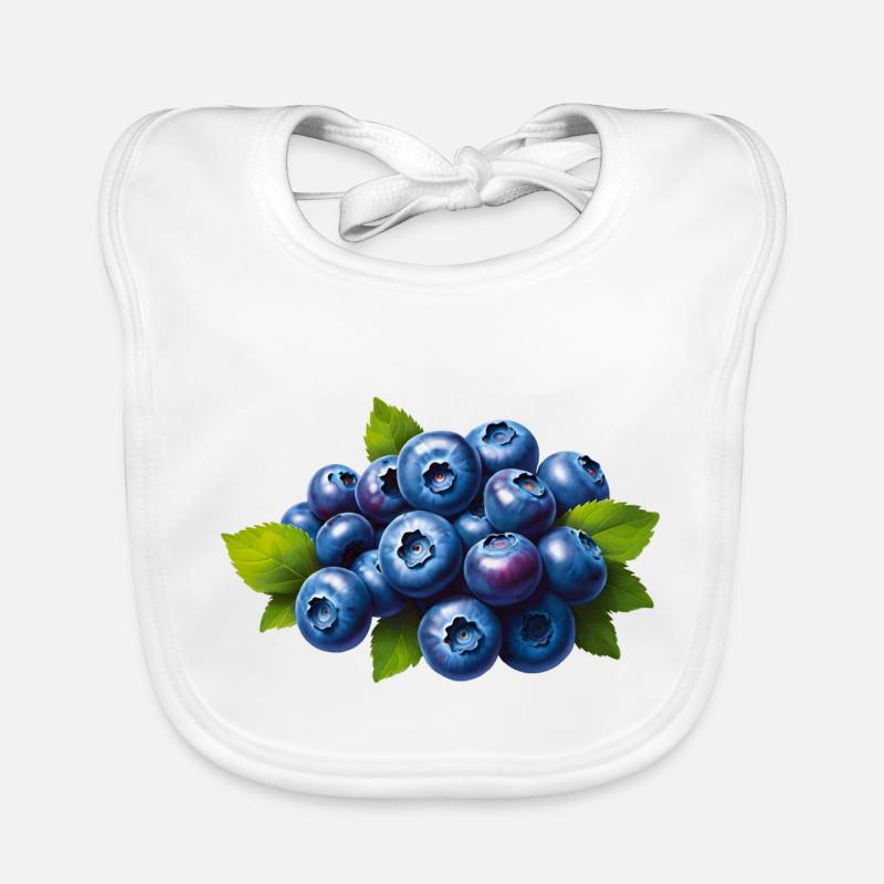 Bleuets Bavoir bio Bébé