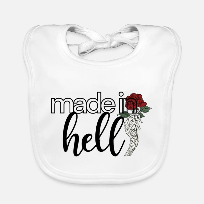 Made in Hell Organic Baby Bibs