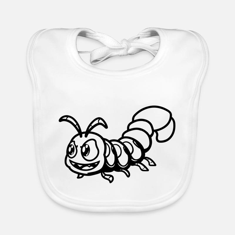 Bande dessinée Centipede Bavoir bio Bébé