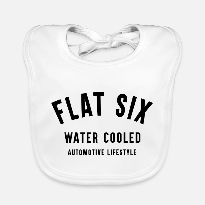 flatsix watercooled Baby Bio-Lätzchen