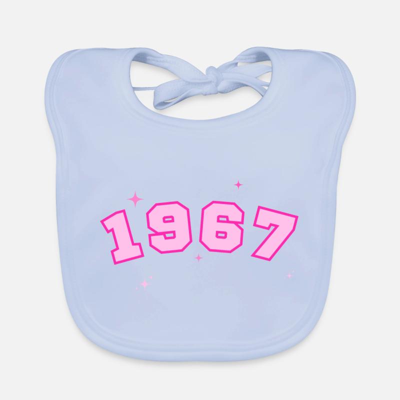 1967 Rose Star Organic Baby Bibs