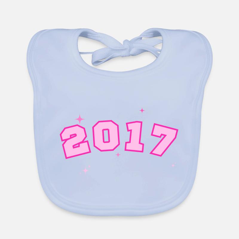 2017 Rosa Stern Baby Bio-Lätzchen