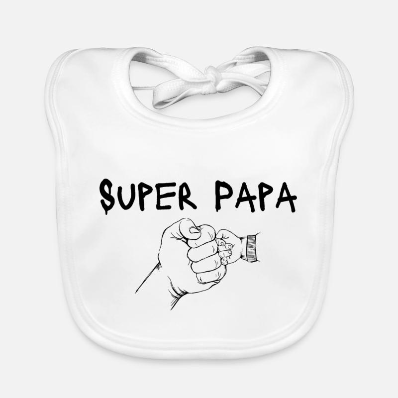 Super Dad Organic Baby Bibs