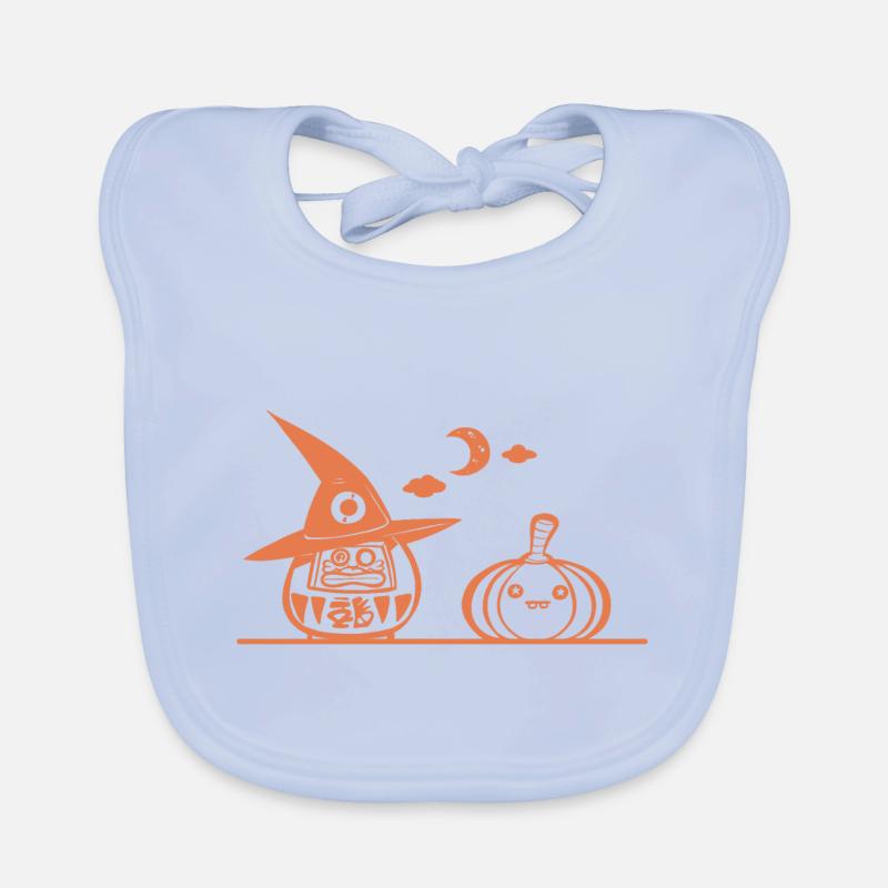 Halloween Japan 2 Bavoir bio Bébé