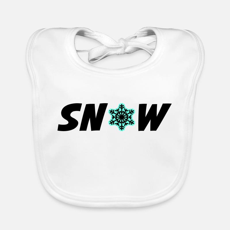 Givre de neige Bavoir bio Bébé