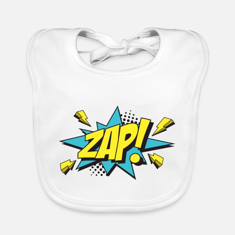 ZAP-Comic-Design Baby Bio-Lätzchen