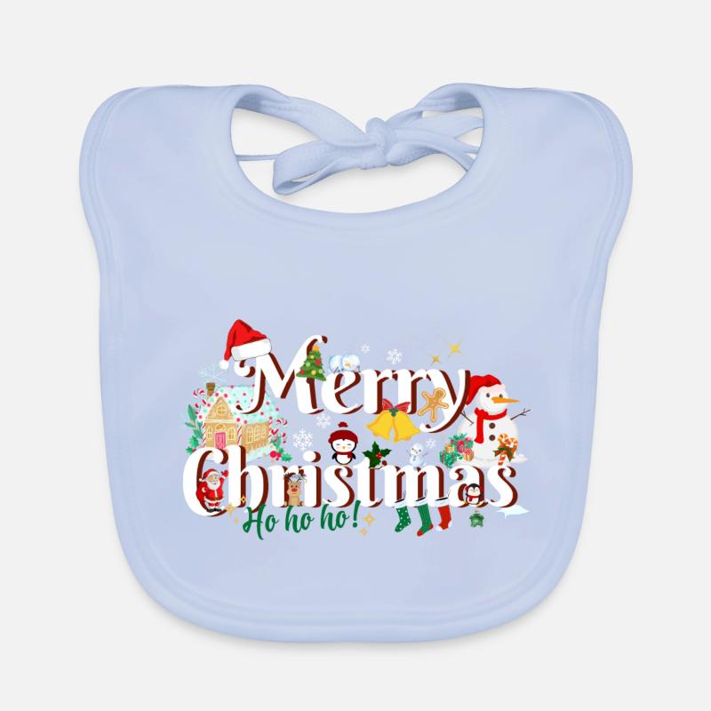 Joyeux Noël Bavoir bio Bébé