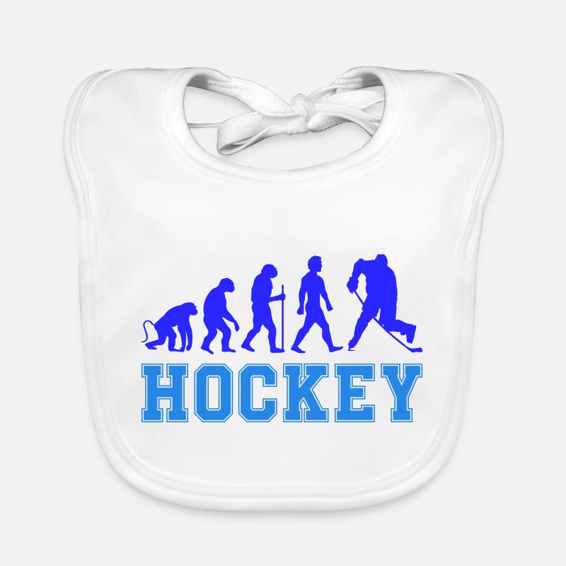 Évolution du hockey Bavoir bio Bébé