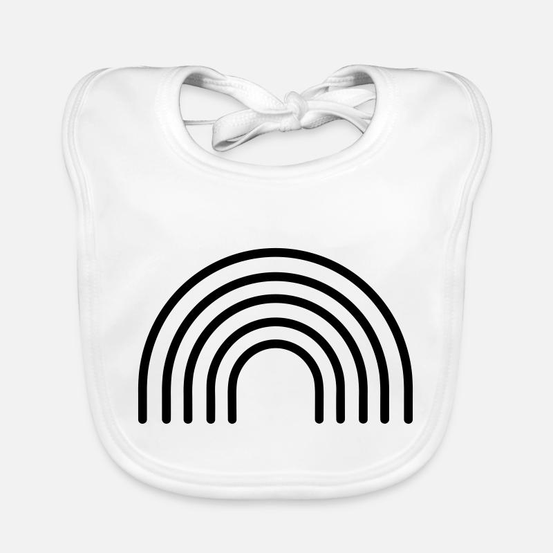 Rainbow Organic Baby Bibs