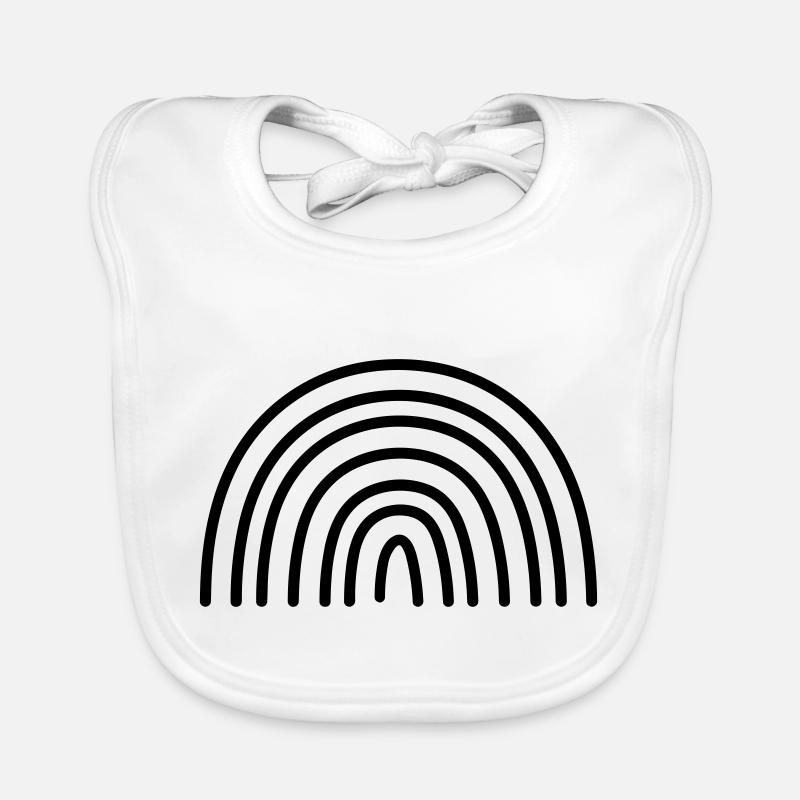 Rainbow Organic Baby Bibs