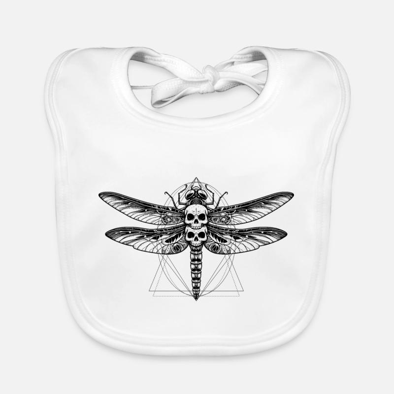 Deadly Bugs | Dragonfly Organic Baby Bibs