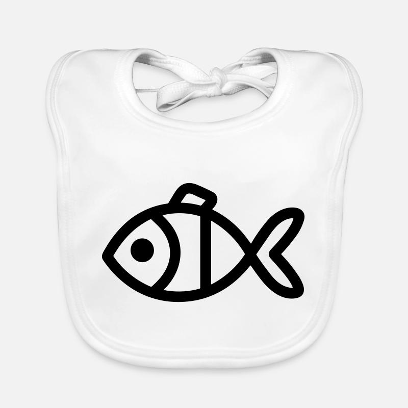 Fisch Baby Bio-Lätzchen