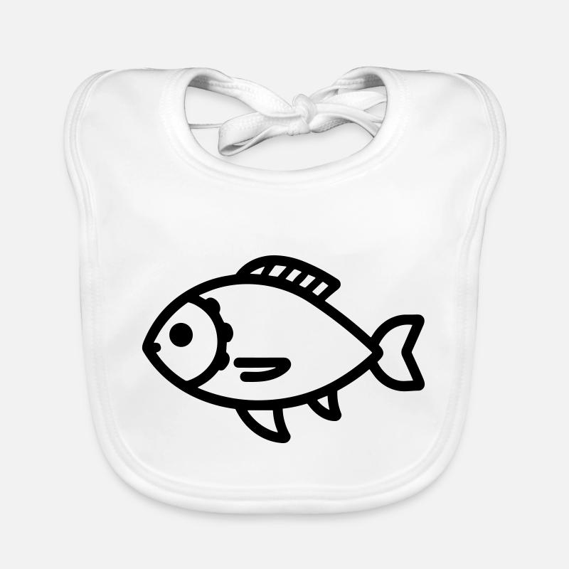 Poisson Bavoir bio Bébé