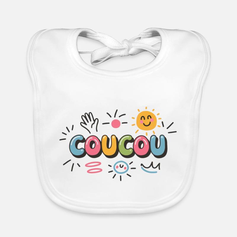 Design Joyeux - Coucou Bavoir bio Bébé