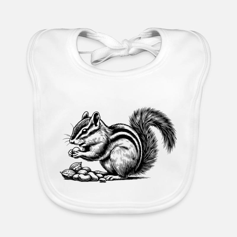 Chipmunk Baby Bio-Lätzchen