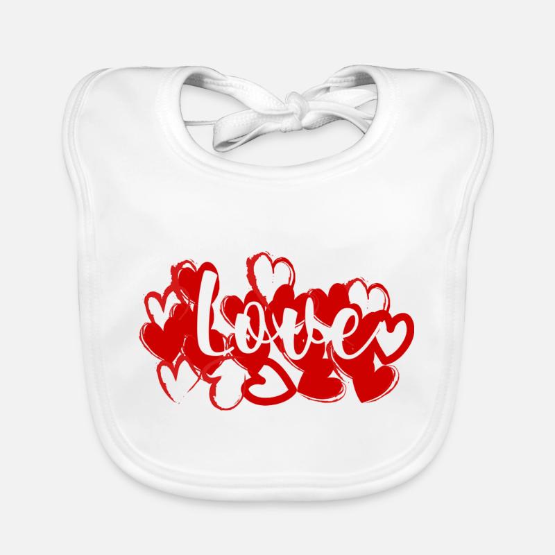 Love Bavoir bio Bébé