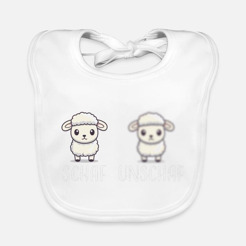 Mouton Mouton Drôle Cool Cadeau Bavoir bio Bébé
