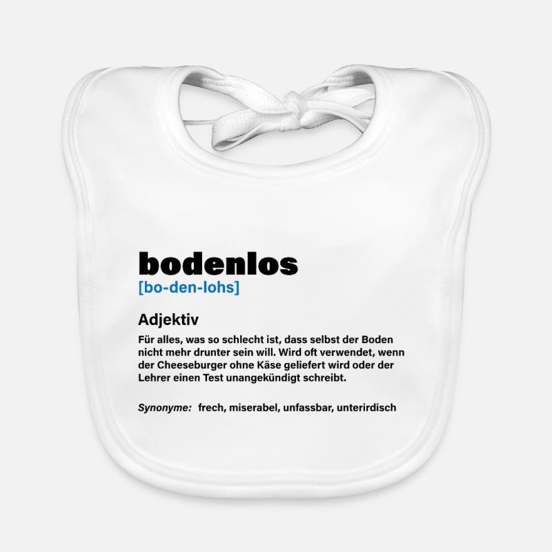 Bottomless – When it's really too much Organic Baby Bibs