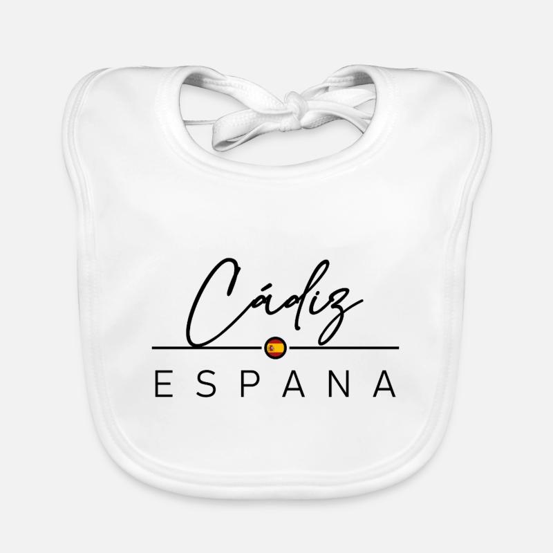 Espagne - Cadix - Cadix - Espagne - España Bavoir bio Bébé