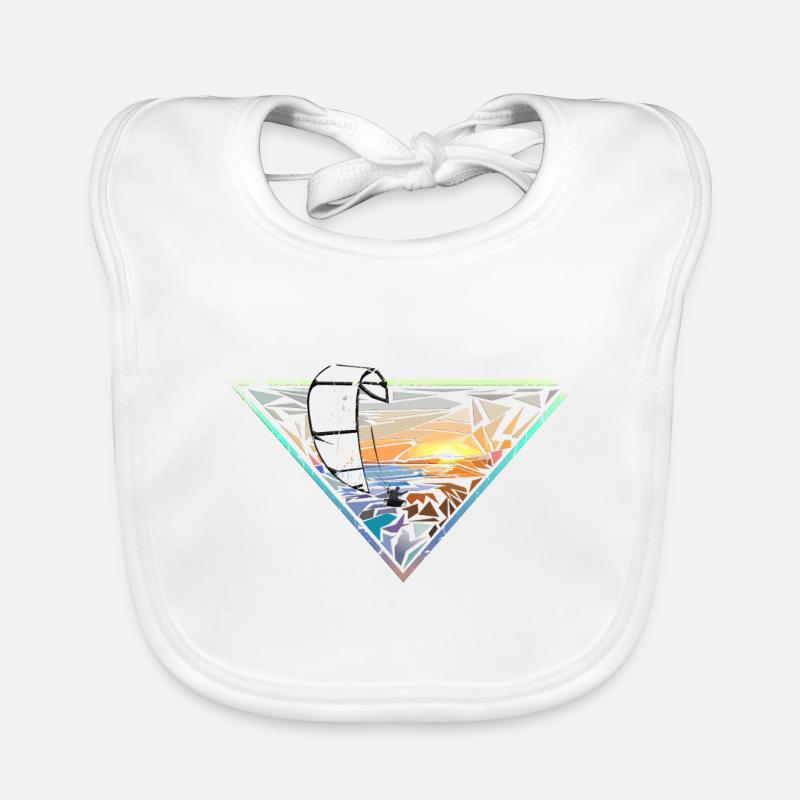 Lever de soleil Bavoir bio Bébé