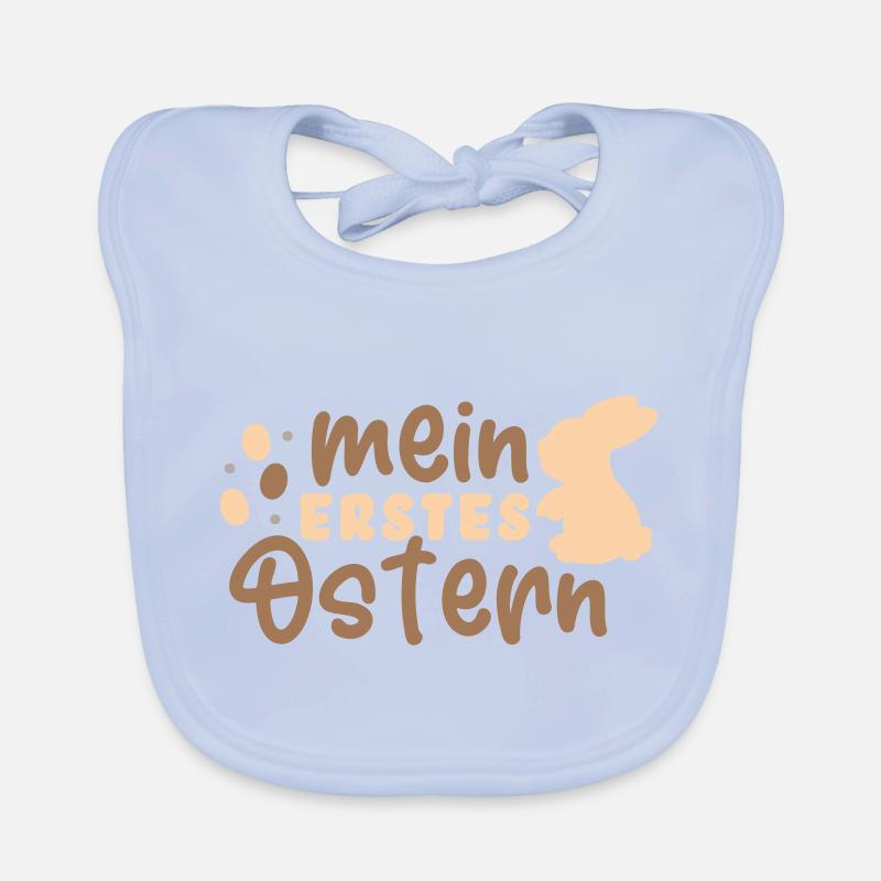 mein erstes Ostern Baby Bio-Lätzchen