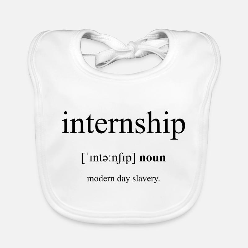 Internship | Praktikum Definition Dictionary Baby Bio-Lätzchen