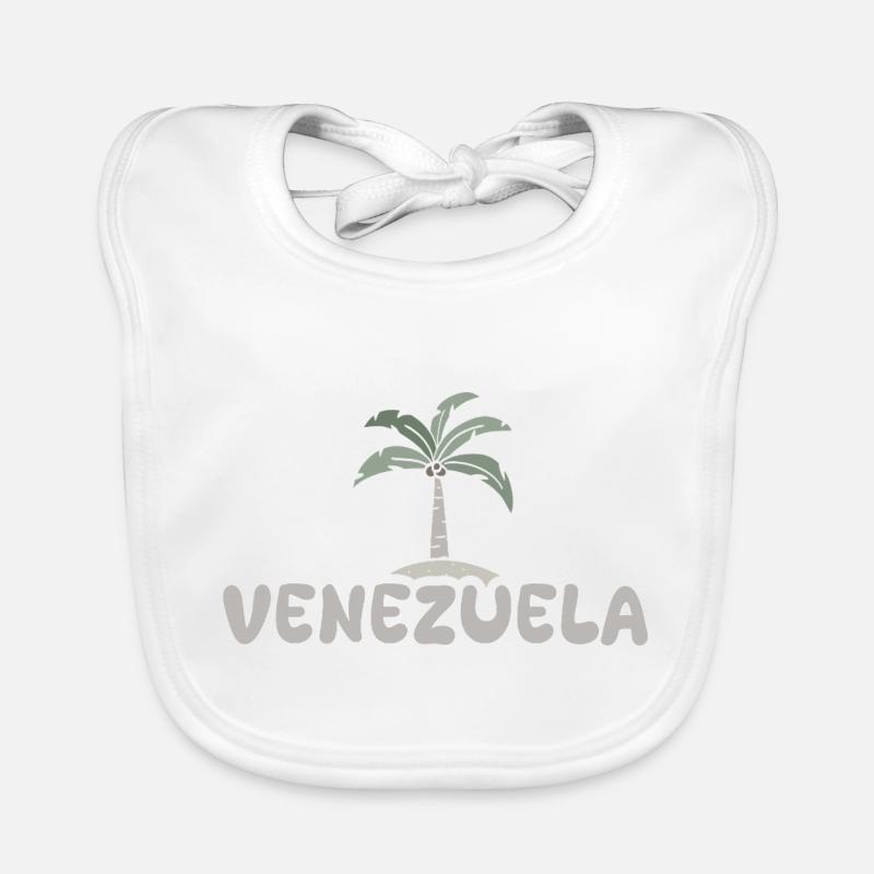 Cadeau pour le Venezuela Bavoir bio Bébé