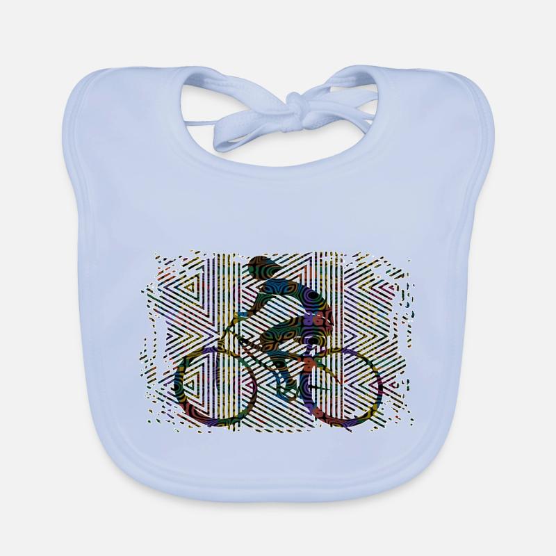Radfahrer Baby Bio-Lätzchen
