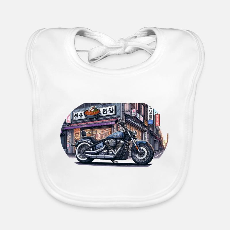 鉄鬼 Tekki Chopper Baby Bio-Lätzchen