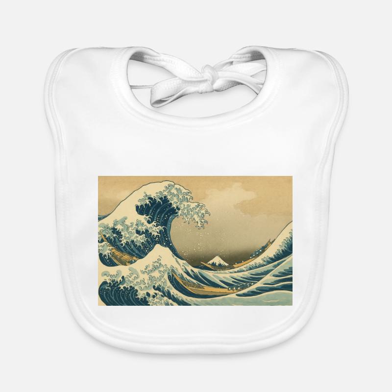 wave Organic Baby Bibs