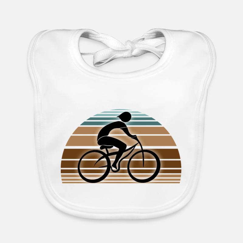 Radfahrer Baby Bio-Lätzchen