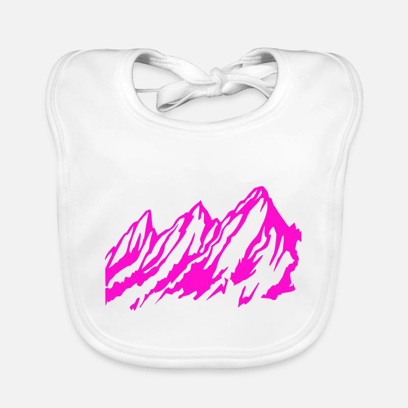 Berge - Berg Baby Bio-Lätzchen