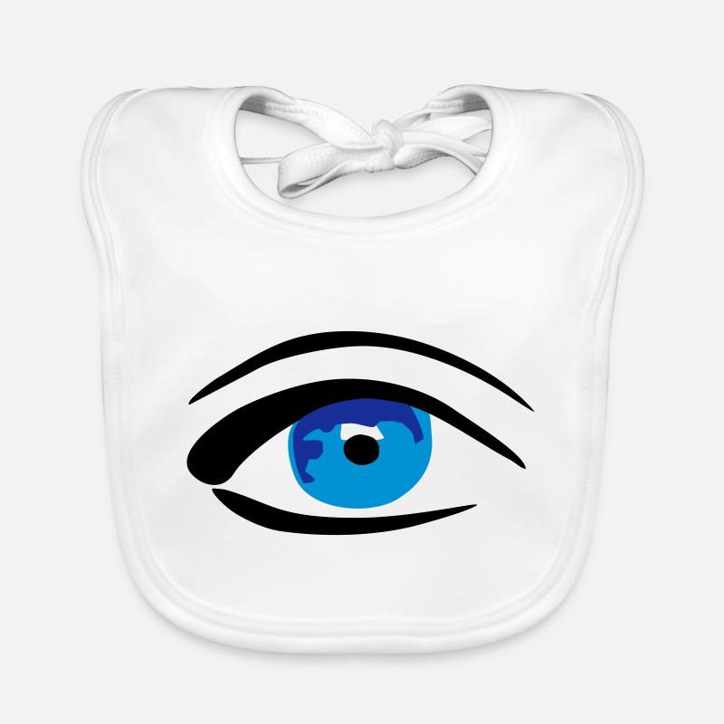 oeil Bavoir bio Bébé