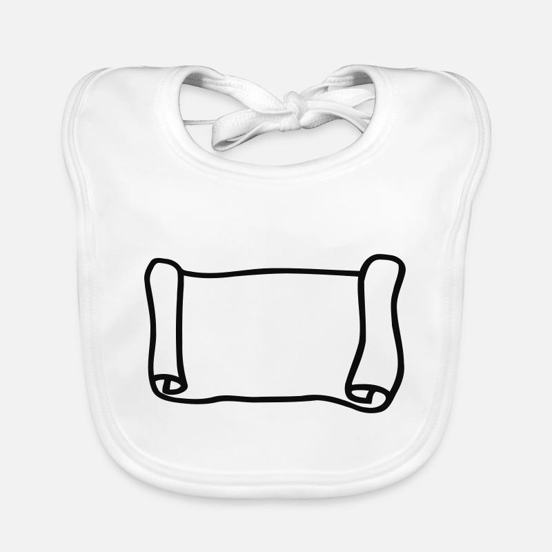 Scroll Organic Baby Bibs