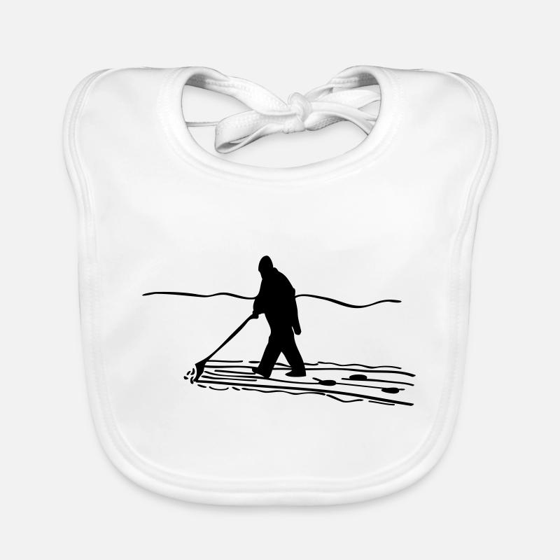 Push the snow Organic Baby Bibs