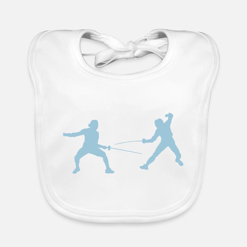 fencing Organic Baby Bibs