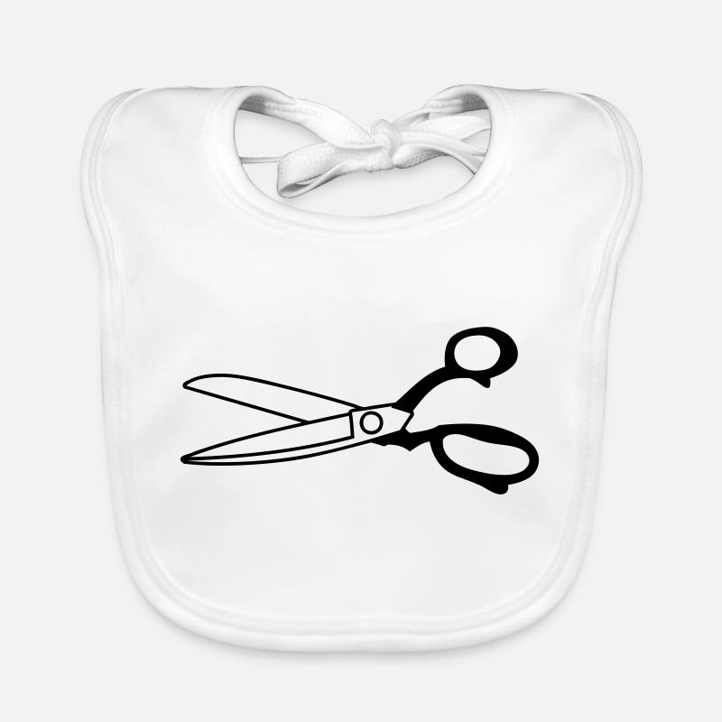 scissors Organic Baby Bibs